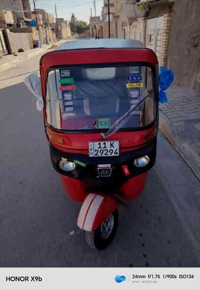 السلام عليكم تكتك موديل 2019 شهر4رقم نكليزي تكتك جاهزه للاخير مكينه مكفوله لاتنقيص ولا تبخير بيها دوس معمرة كهربائيات كلها شغاله سعرها 5400وبيها مجال بسيط مكاني بغداد حسينيه الراشديه شراي اتصل ممتواجد عل نت ***********
