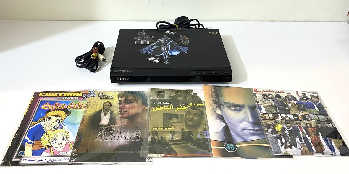 DVD sony اصلي سحب طلقه مع 5 اقراص شرط الفحص
مكاني بغداد 
يوجد توصيل '
‎السعر :- 35


**إذا كنت صاحب هذا الإعلان وتريد حذفه لأي سبب، رجاءا أرسل رسالة إلى الدعم الفني**