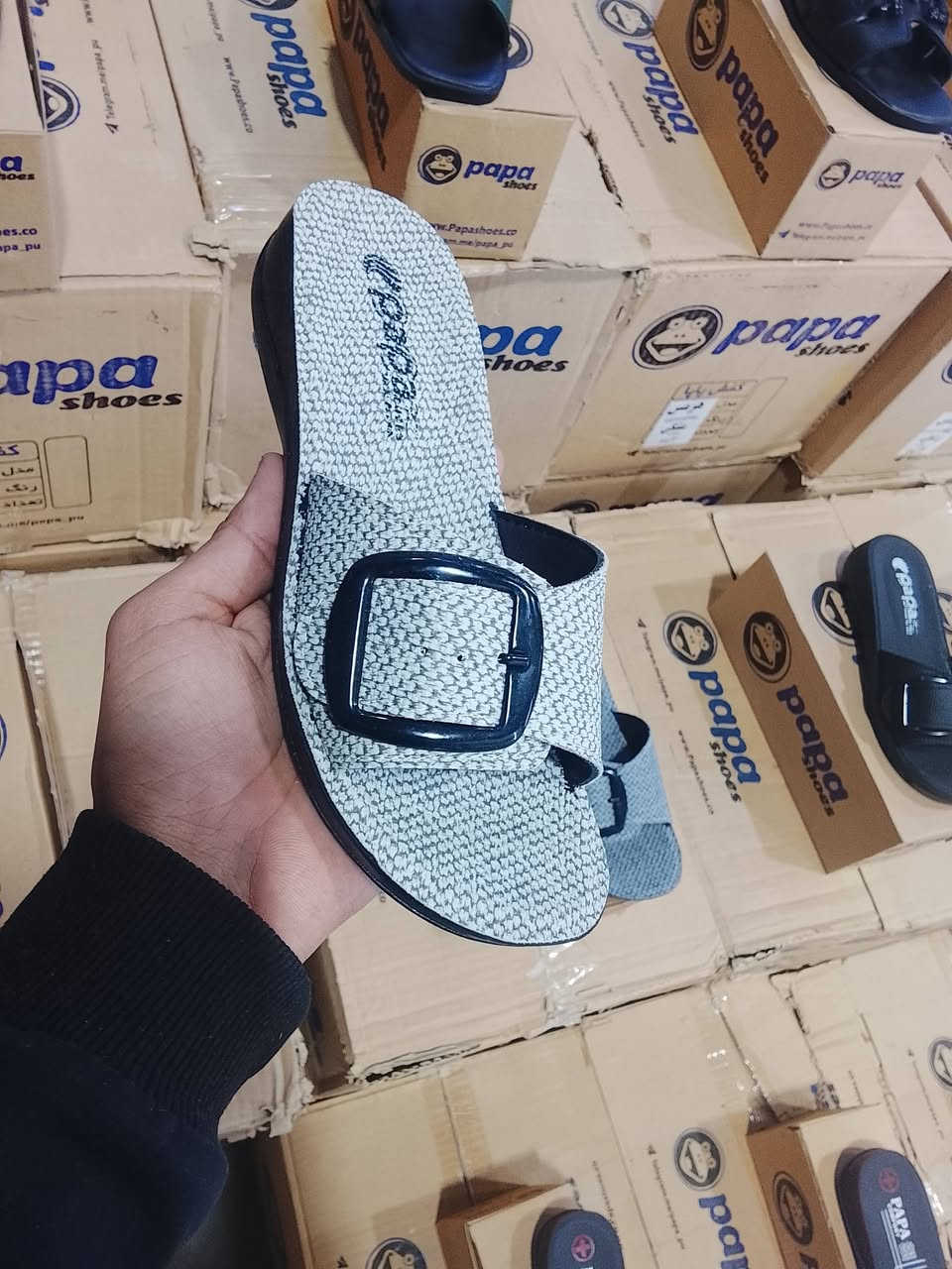 شحاطات نسائية قياسات من 37ل41
الكارتون درزن موديلات مخيط توحيد اسعار🔥🔥🔥
زوج 3ونص الكارتون درزن 42الف متوفر خدمة توصيل بصرة وكافة محافظات العراق راسلني خاص ادزلك كل موديلات حصررررأ الجملة احجز ***********
