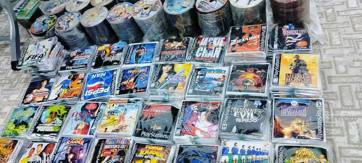 وجبه جديده أقراص بلي 1 بلي 2 
سعر القرص الف دينار


**إذا كنت صاحب هذا الإعلان وتريد حذفه لأي سبب، رجاءا أرسل رسالة إلى الدعم الفني**