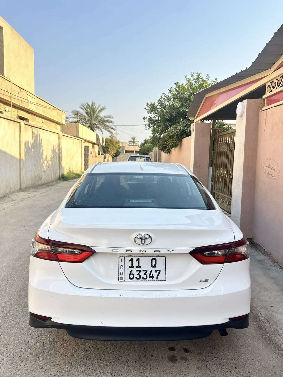 كامريLe 2024 للبيع 
ماشيه 20 الف 
وارد امريكي
الضرر : بنيد وجاملغ فقط .
لايت زنون 
كشافات ليد
تحكم جهتين
كشن كهربائي
حجم المحرك 2500 
جناح خلفي
مثبت سرعه
نضام Eco
نضام sport
شاشه كبيرة
نضام انزلاق
مواصفات Le معروفة 
السعر : (196)وبيها مجال بسيط 
مكان السيارة : بغداد/ الاعظمية  
للاستفسار (***********)
