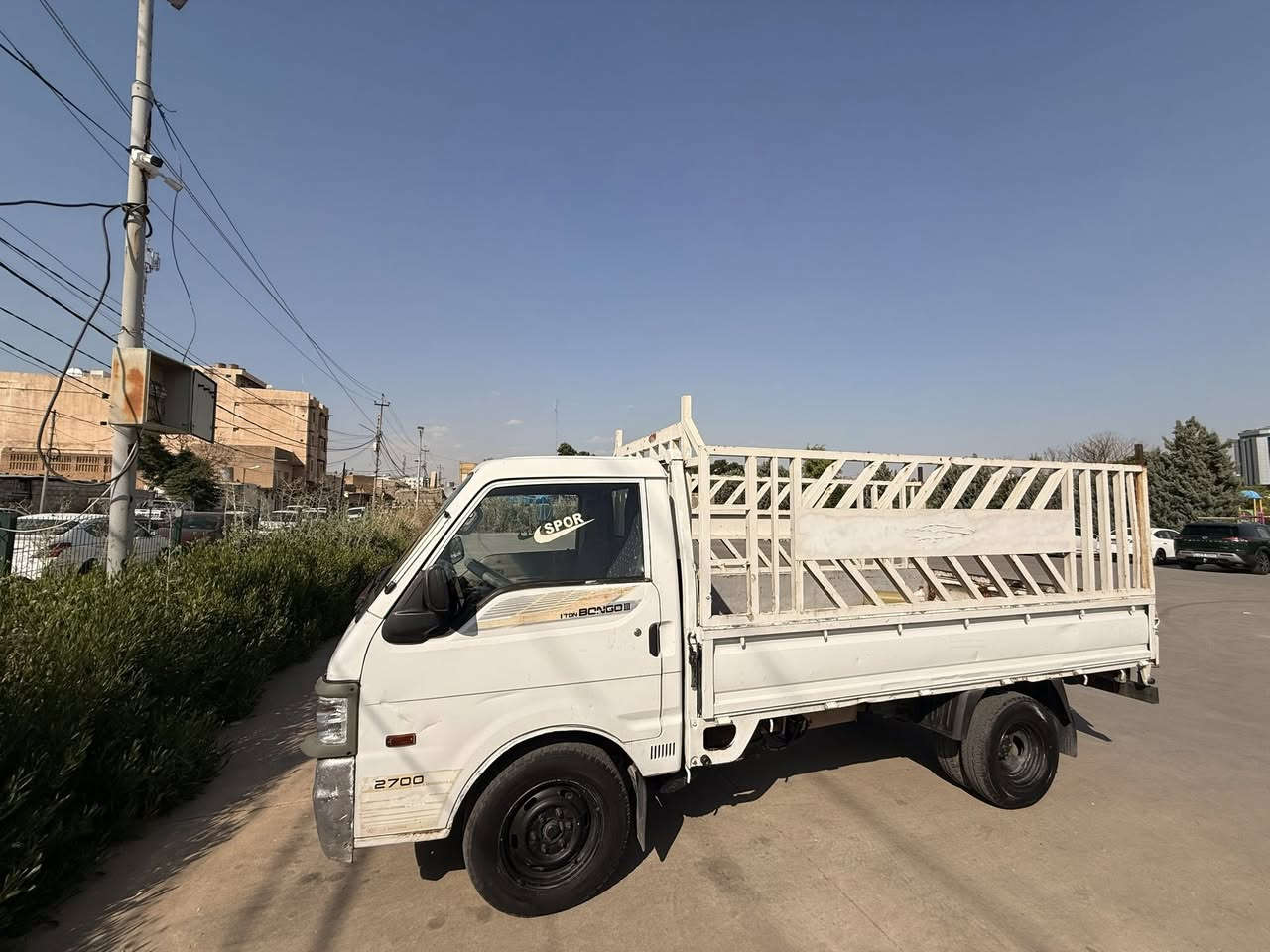 مازدا بیکاب مۆدیل ٢٠٠٦ رەقم اربیل تحویل وخرامە بشرت  مەکینە کیا ٢٧٠٠ مۆدیل جدید  سعر 52$


**إذا كنت صاحب هذا الإعلان وتريد حذفه لأي سبب، رجاءا أرسل رسالة إلى الدعم الفني**