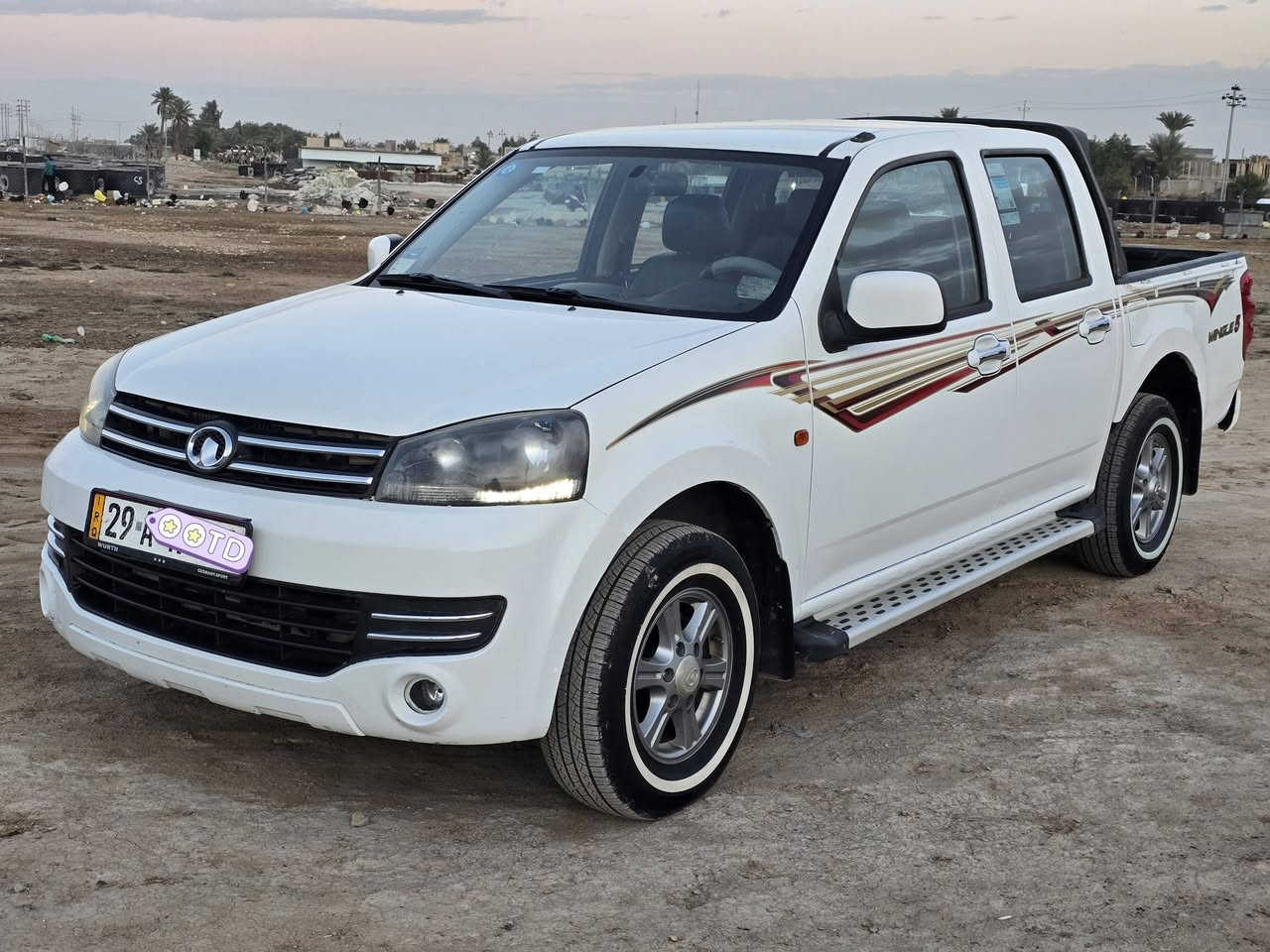 كريت موديل 2019 رقم واسط دولي 

سنويه مجدده مشروع وطني 

مكفوله كفاله عامه سياره جديده بمعنى الكلمه 

كير محرك شرط 

حداديه تخم تاير شرط 

السعر 105 وبيه مجال 

الاتصال *********** مكان ديوانيه
