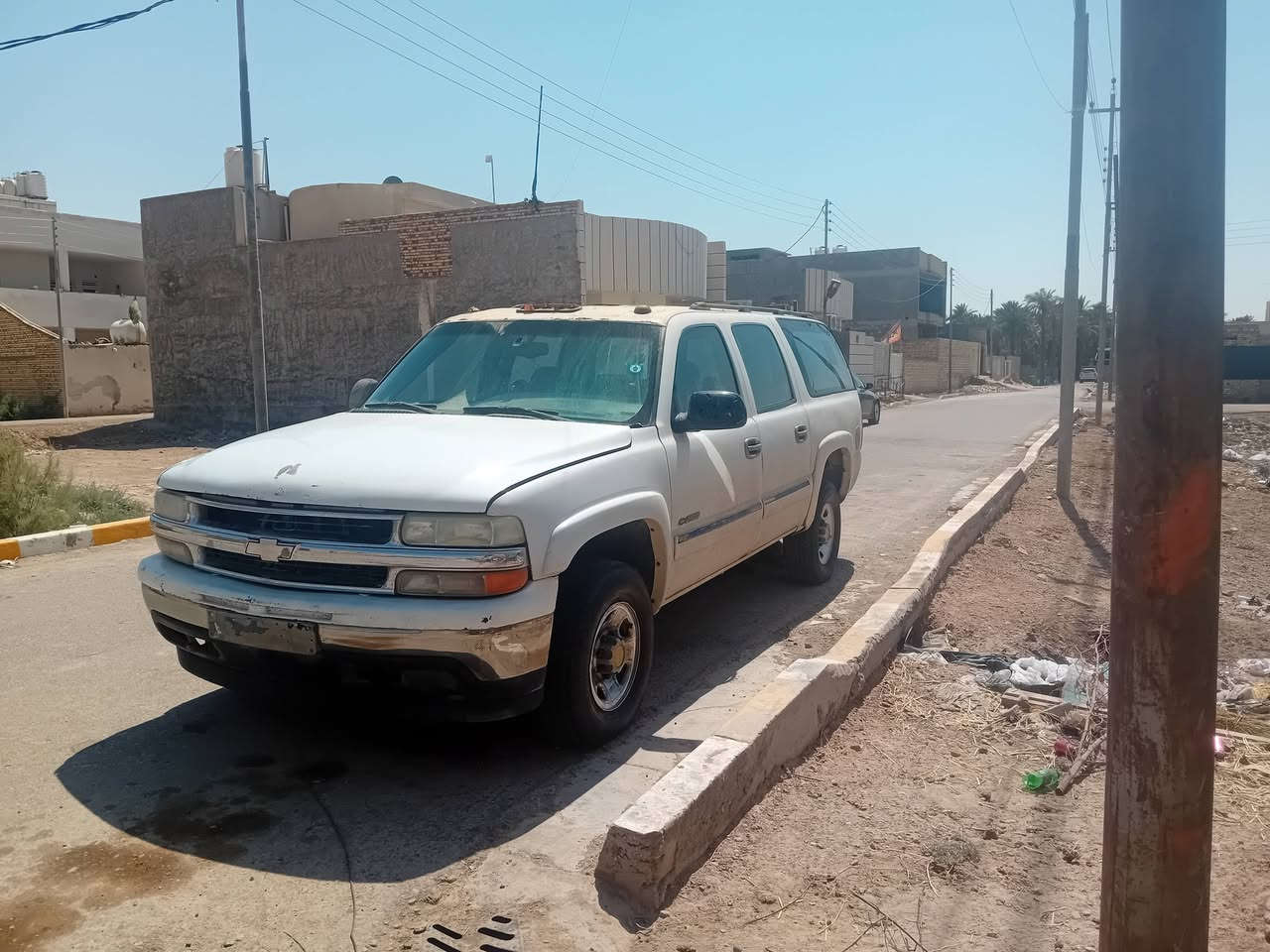 شوفرموديل ٢٠٠١ فحل محرك وكير واكسل مشروطات انظاف تبريدشغال تايرنص عمر مابيه ظربه مكفوله بيه خياسات فوق الجامه الاماميه وربع الخلفي حدادين نظيفه السياره أدوات جاهزه شغل وطلع أدوات للبيع مستعجل ٢٧ ورقه ***********. مكاني العماره
