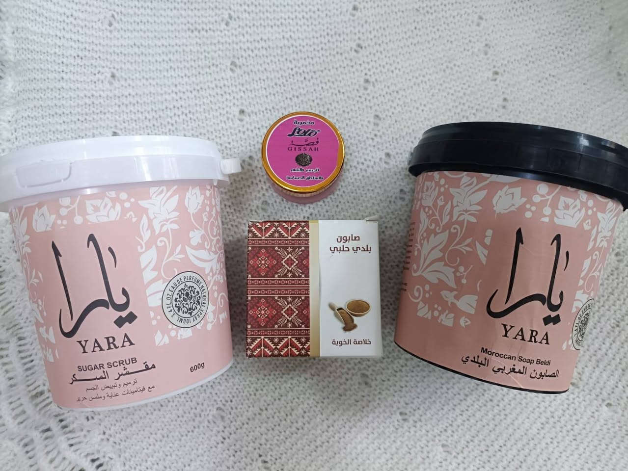 بنات فترة العرووووووووض🌹❤

العرض الاول:

- صابونة للبشرة منتجات طبيعية 100%✅
- مقشر جسم يارا 
- مخمرية بعطر و ثباتية تجنن
- صابونية مغربية بلدي و شرط ايضا من يارا✅

هذا البكج كله ب14.000 دينار فقط❤️‍🔥

توصيل مجااااااني داخل بسماية

العرض الثاني:

- مقشر جسم يارا (مقشر السكر)
- مخمرية بعطر و ثباتية تجنن
- صابونية مغربية بلدي و شرط ايضا من يارا

بسعر 10.000 دينار فقط❤️‍🔥


**إذا كنت صاحب هذا الإعلان وتريد حذفه لأي سبب، رجاءا أرسل رسالة إلى الدعم الفني**