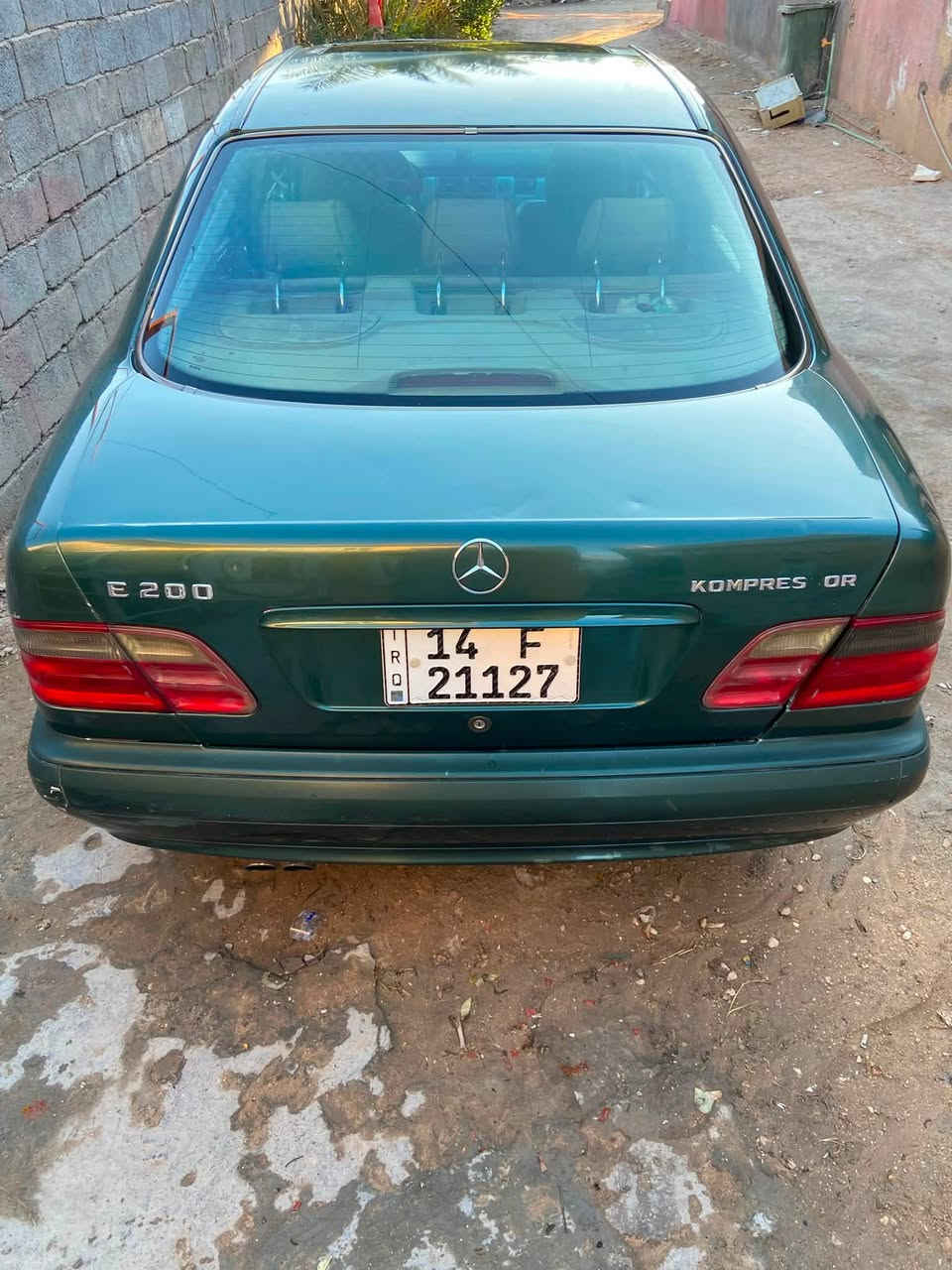 مرسيدس ام عيون
4 سلندر سوبر چارج 

مكينة اسمها كومبريسور قبق احمر

موديل 1995 محدثه 2000 بصمة

جاهزة من كلشي وبأسمي رقم بصرة 

مكانها كربلاء وبغداد 

جاهزة حدادية ومكينة وتبريد وكهربائيات

اكو شوية خياسات

فوك القمارة يم السلايد متعالج

ورجع مفطور المعجون هسة وتصليحه 150 الف

والباقي كله شغال وسليم

بيع او مراوس بأعلى منها وانطي فوق 

لباقي التفاصيل تواصل خاص او علق


**إذا كنت صاحب هذا الإعلان وتريد حذفه لأي سبب، رجاءا أرسل رسالة إلى الدعم الفني**