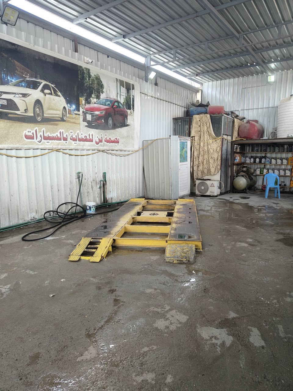 سلام عليكم محطه غسل للبيع كامله وجاهزه للعمل سبب لبيع ضروف خاصه شغله ونعمه من الله رزقها مكان نجف جمعيه سايدين الوائلي ايجاره 450 سعرها 14وبيها مجال للستفسار اكثر هاذه رقمي ***********
