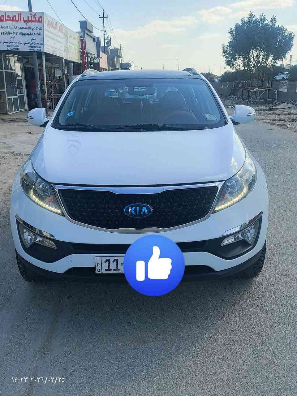 سلام عليكم 
سبورتج  2016 رقم بغداد 
فوول مواصفات واحد ع واحد 
ماشيه 175 الف شرط الفحص 
بيه باب رش بدون معجون وباقي كفاله عامه 
💥بنراما 
💥كشافات جانبيه 
💥سبير مانازل 
💥تخم تاير جديد 
💥كامره خلفيه 
💥شاشه كبيره 
للاستفسار / ***********
                ***********
