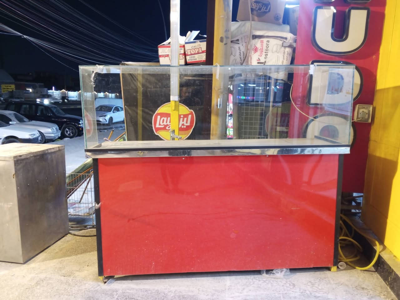 جامخانه ستيل جديدة تفصال الطول مترين جام فلات  سعر 400 وبيه مجال ***********
مكاني البلديات
