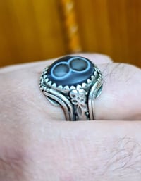 خاتم سليماني • مقاس ٢٢ • يدوي ثقيل