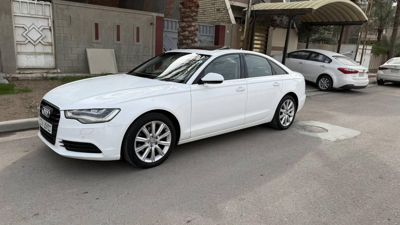 اودي A6 2013 خليجي  جديده جدآ كفاله من حادث موصفات Vip شنو بالك بيه موصفات
هند بريك بصمه 
A ستوب 
مري شفط 

شاشه قلاب 

مري قلاب اوتو 

كير تحكم سبورت

كشنات خزن ميموري

كشنات كهرباء 

ثلاجه بالجكمجه 

تبريد 3 قطع 

سماعات sp audio

عدسات زينون ليزر 9 عدسات 

لايتات متحركه مع الستيرن 

حساسات امامي خلفي مع كامره 

محرك 2.8 تنفس طبيعي سته سلندر 

غرفه جلد وكنتاره و قماره كنتاره 

تحكم تبريد جهتين منفصل و تبريد ب تكم 

سلايد روف اوتو 

 ماسحات اوتو مع السرعه وقوه المطر

5 بصمات وجنطه بصمه 

مرايه وسطيه وجانبيه تضليل اوتو 

تحكمات ستيرن 

مثبت سرعه ذكي 

بريكات برمبو 
مكاني بغداد حي الاعلام ***********
سعر بلاش ب 128 ورقه و بيه مجال حك جيه
