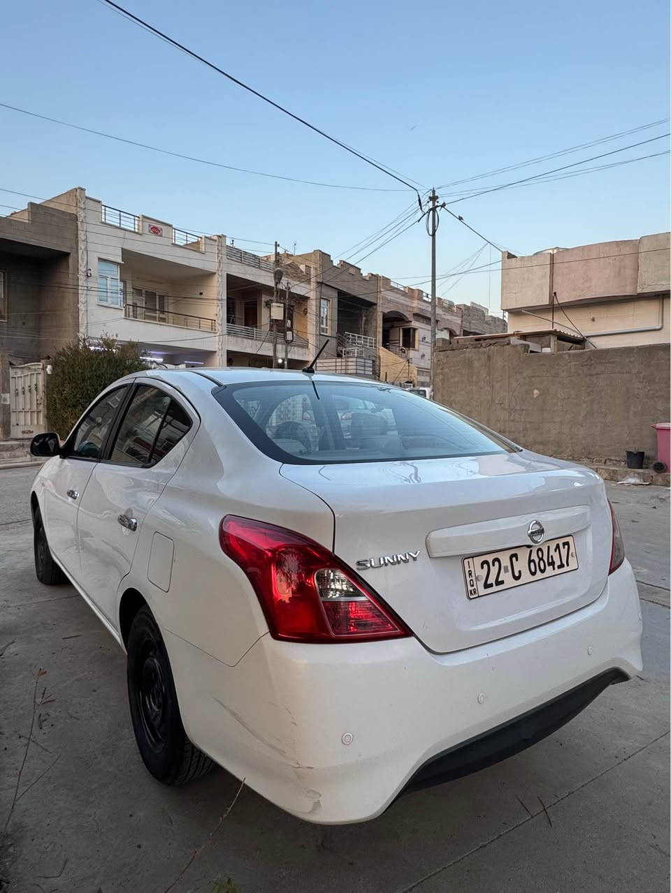 لاکشمیبای ۲٠۱۸ خەلیجی
فوول مواسەفات سوکان ڤۆلیۆم، یەدە نیکل، دەبل گێچ، ۲ جام کارەبایی

۲ چاملخی پشتەوەی بۆیاخە بێ ژورێ
تەزرە و تەعدیلی نییە
کەمێک دەنگی زنجیری هەیە بەلام بێ کێشەیە
مەکینەی نەکرایتەوە
سەیارەکی زۆر جوان و تازە مایتەوە
هیچ مەسرەفێکی تێدا نییە
غرامە و بەناو کردن بەشەرت
لەهەولێرم
سعری ۹۲ وەرەقەیە و مەعامەلە
٠۷٥٠٤٤۸۷۷۳۱
٠۷٥٠۸۲٥۸٤۸٥
کۆرەک & واتس ئەپ أربيل, العراق
