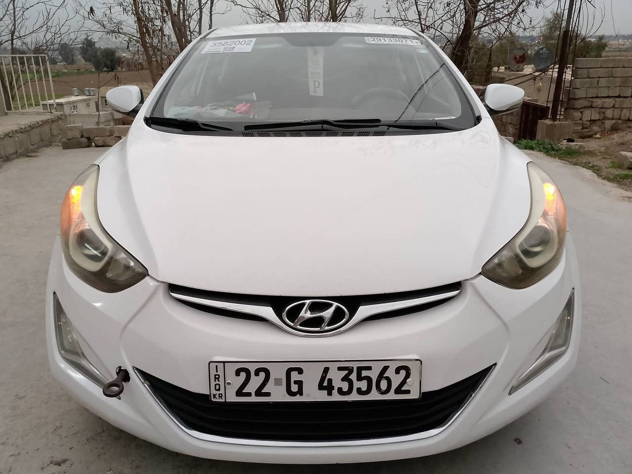 افانتي 2016 بدون صبغ بدون ضرر سياره مال جناي جديده السياره محرك جديد ما مفتوح سياره فول توماتيك لايت عدسه مري شفط تبريد ثلج تدفئه سياره جديده مال جناي السعر 123$ وبيها مجال  ***********
