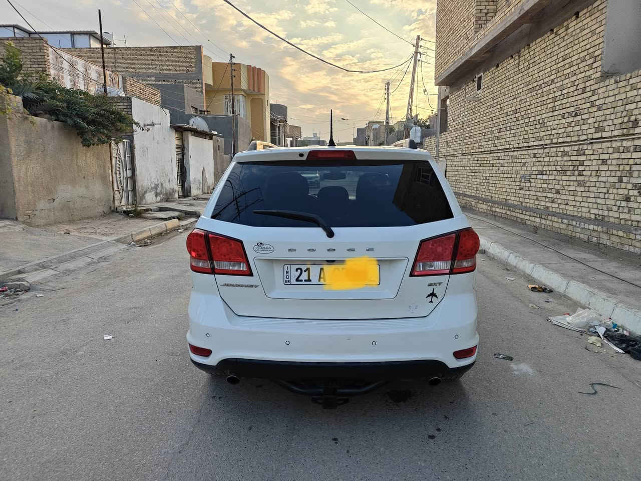 جورني موديل2017 رقم سليمانيه مداور مباشر
٦ سلندر  ٧ راكب تبريد ٣ قطع ضرر تبديل بابين فقط
محرك وصدر وتايرات وحداديه وكهربيات جديد السياره جديده ما بيه اي نقص شرط السعر 150 بيع او مراوس حسب القناعه العنوان الناصريه مركز، *********** /***********
