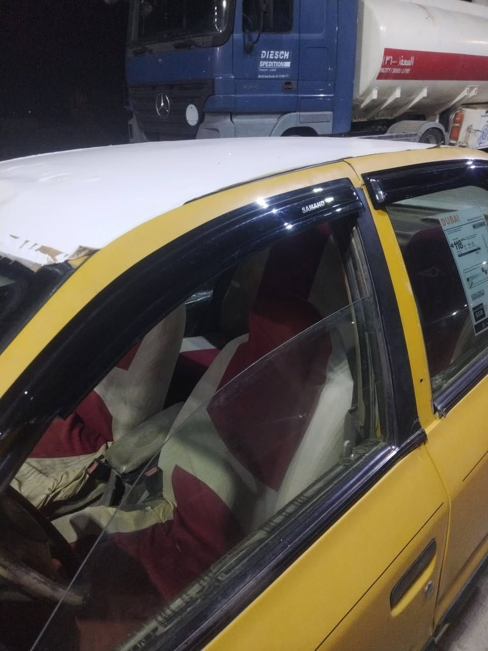 سلام عليكم سمند رقم مثنه بدون راعي جاهزه فقط حداديه نص عمر مكاني نجف عباسيه رقمي *********** سعره ١١ ورقه وبيها مجال

