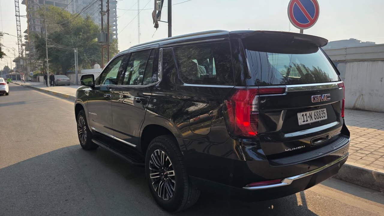 السلام عليكم ، جمسي يوكن الفيشن 
خليجي زيرو ماشيه 8000KM
حجم المحرك : V8 5.3
مغلفه PPF بالكامل وضمان 
مكفوله كفاله عامله 
المواصفات :
بصمه
تشغيل عن بعد 
دخول بصمه ذكي 
باب خلفي كهربائي 
مقاعد جلد بيجي 
كراسي كهرباء 
حساسات اماميه خلفيه
دشبول شاشه ديجيتال
شاشه كار بلي
سستم سماعات ( BOSE )
كامرات 360 
مثبت سرعه Cruise
مودات و اوامر صوتيه 
فحص نظام السياره 
اوضاع القياده 
اوتو هولد
نظام مانع انزلاق 
وبعد كلش هواي مواصفات 
(( فول عدا الفتحه ))
السياره رقمهه بغداد بأسمي تحويل مباشر 
السعر 640$
للأستفسار اكثر ( *********** )
