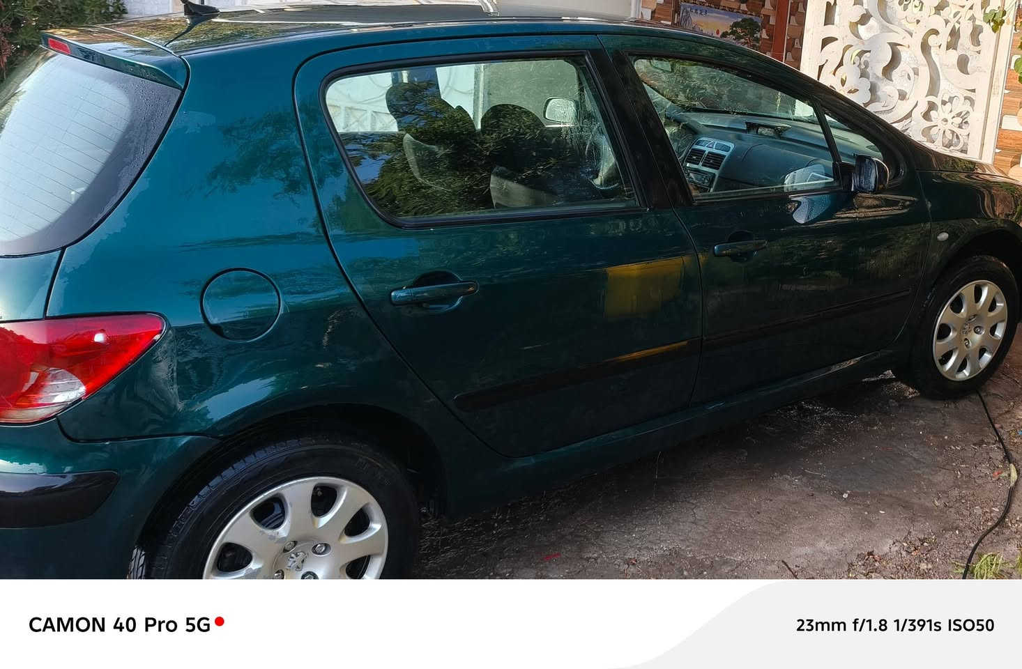 السلام عليكم للبيع بيجو 2004 كير مكينه حداديه جاهزه مصبوغه اثر جرد بدون حادث السعر 46 وبيه مجال مكان حله للتواصل رقم الهاتف ***********
