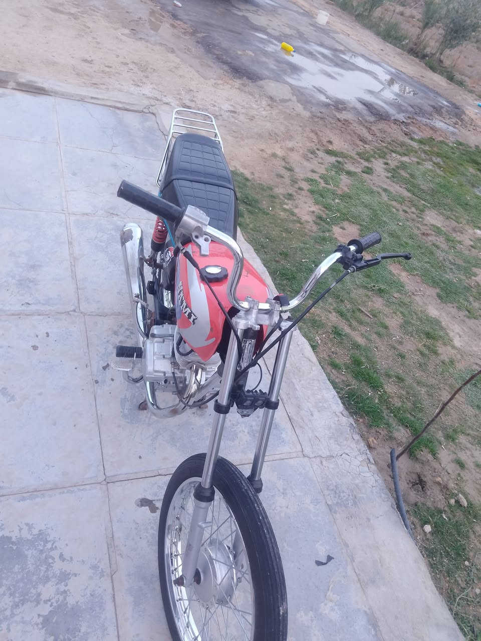 سلام عليكم دراجه اربع كير البيع أوراق الشاصي 14 نامه المحرك نامه 23 سعر 450 بيه مجال الطيبين مكاني القاسم   ***********
