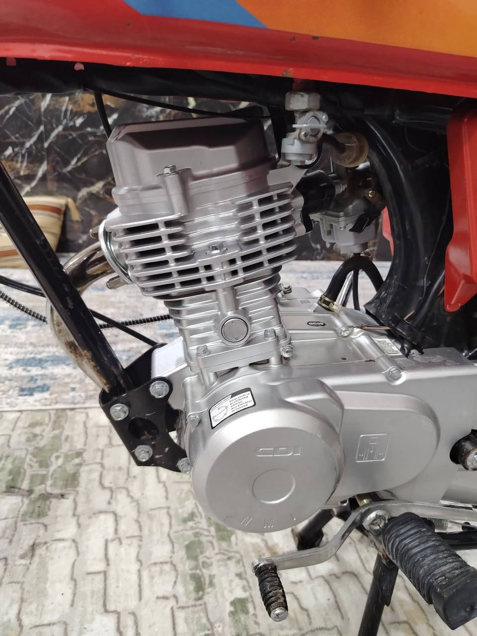 سلام عليكم دراجة للبيع تعمير ثاني تبديله دهن شاصي أوراق سكنر مكفوله مكاني عماره المدثره *********** سعر 950
