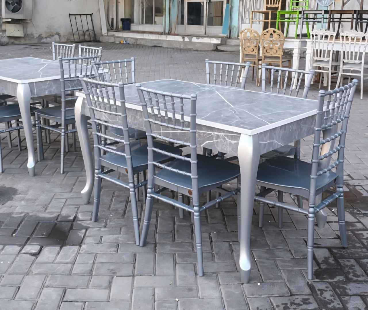 ميز طعام مع 4 كراسي 
السعر 215الف 
ميز طعام مع 6 كراسي 245 الف 
توصيل بغداد مجاني
 اطراف 5 بغداد, العراق


**إذا كنت صاحب هذا الإعلان وتريد حذفه لأي سبب، رجاءا أرسل رسالة إلى الدعم الفني**