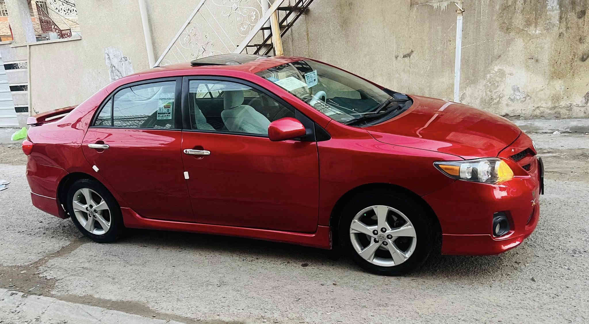 يالله السلام عليكم
البيع 

كورلاه 2012 وارد امريكي S

حادث امريكا جاملغ خلفي 

فول مواصفات واحد ع واحد 

ماشيه 95 

رقم بغداد انكليزي جديد باسمي

كير مكينه حداديه تخم تاير جديد كهربائيات كوله كامله

السياره خير من يم الله جاهزه

مكان سيارة بغداد 

السعر 105 

رقم تلفون ***********
