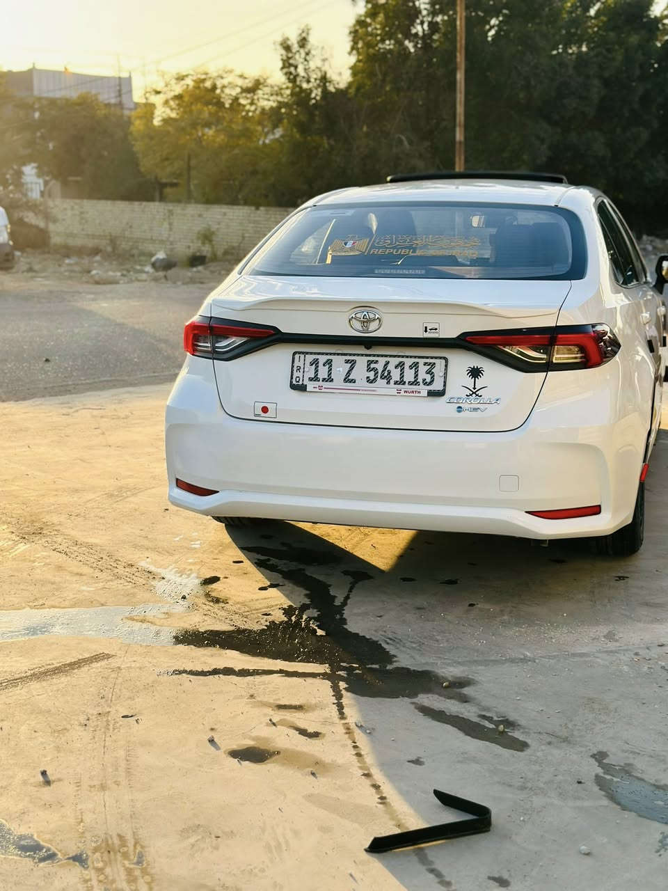 السلام عليكم
كورلا هايبرد 2025
كفاله عامه ماشيه 25000حقيقي
مواصفات كشنات جلد كشن السايق كهرباء 
رادار امامي تحكم ستيرن مثبت سرعه قياده ذاتيه
سبايدر جنطه بالدي وهواي موصفات بيها سياره ع وضع الشركه سنويه باسمي 
مكنها جسر ديالى…***********
