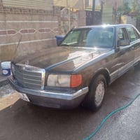 سيارة مارسيدس رئاسي موديل 86 رقم بغداد انكليزي بأسمي هزة جديدة مكينة 3...