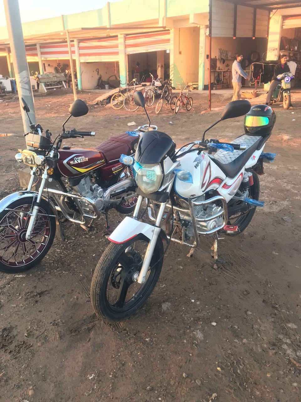 السلام عليكم
درجات للبيع 
الأبيض ساو موديل ٢٠٢١محرك٢٠٠مكفول كفاله عامه أوراق كامله 
أيراني موديل ٢٠٢٤محرك٢٠٠مكفول كفاله عامه أوراق كامله 

0782 812 0894
