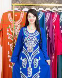 دشداشة نسائي • كشمير مصري • فري سايز 3XL