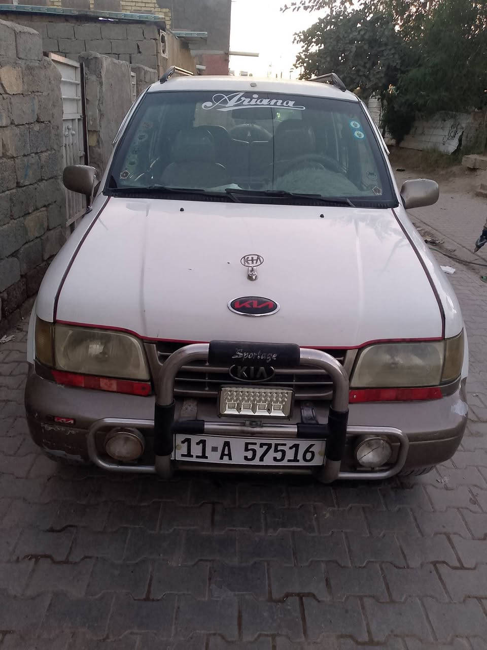 السلام عليكم كيه سبورتج موديل 95 كير ومكينه خير من الله كهربايات كلها شغاله تبريد شغال بيع او مراوس رقم بغداد بسمي تحويل ثاني يوم هزا جديدا السعر 50 وبيها مجال حك لجيه العنوان بغداد الشعله رقم ***********
