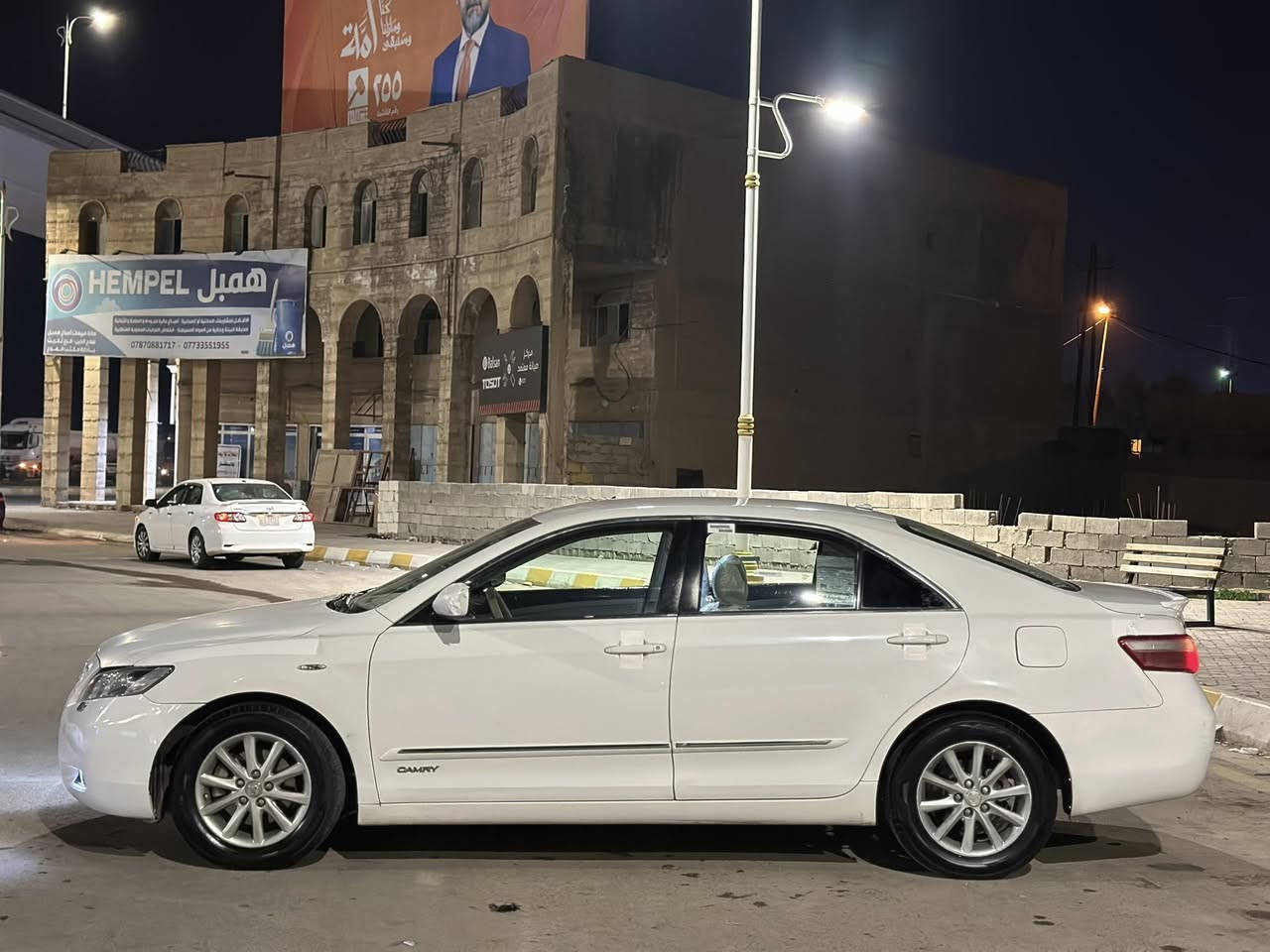 السلام عليكم 
للبيع ..
كامري خليجي 2008 رقم سليمانيه الجديد وهزة وسنوية جديدة 2030
محرك شرط 
كير شرط 
صدر جديد امامي + خلفي شرط 
تخم تاير جديد + ويل كب 
شاشة + كامرة 
قطعتين تبريد 
حساسات 
منظومة زنون
تبريد ثلج + تدفئة شرط 
الصبغ / 3 قطع بدون دواخل اثر شخط 
جاهزة من الدعامية للدعامية 
السعر / 102
العنوان / تكريت / القادسية 
اتصل للأستفسار / ***********
