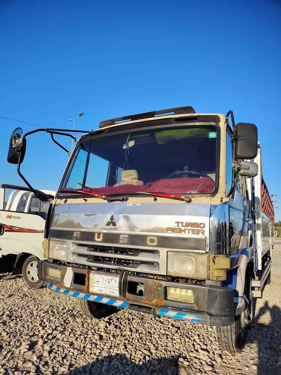 السلام عليكم للبيع فوزه مربع رقم بغداد بسمي سنويه مجدده للا2028 مكينه 14سوبر تخم تاير حداديه جديده بريك جديد للاستفسار الاتصال على الرقم ***********
***********
