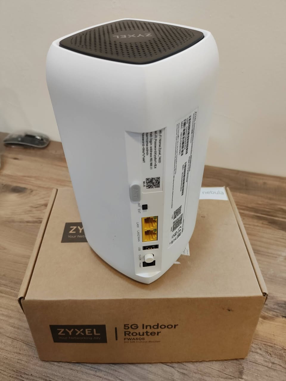 راوتر Zyxel 5G
موديل FWA505 اذا تحب تشوف تفاصيله خاص

جديد جوكر جميع الشبكات 

السعر ١٥٠ قفل


**إذا كنت صاحب هذا الإعلان وتريد حذفه لأي سبب، رجاءا أرسل رسالة إلى الدعم الفني**