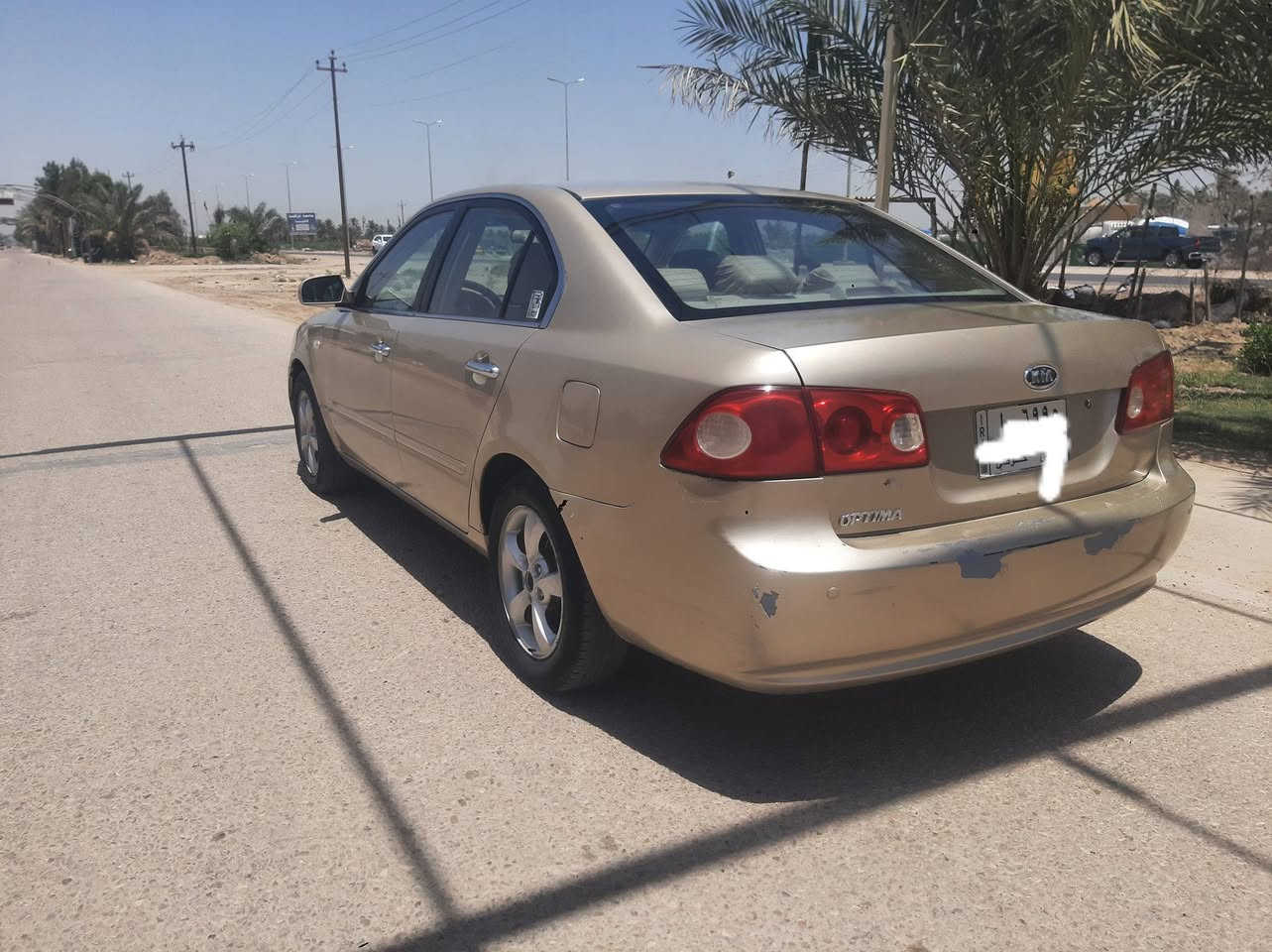 اوبتما ٢٠٠٨ خليجي 
 كهربائيات كامله تدفئه وتبريد مانقصه فيوز 
 مكينه  ومشط مبدل قبل شهرين
حدادية كامله
ابيعك بنيد مبدل  ودحجة قطعتين خفيفات من جهة السايق
يعني نكول احزام وين متريد تفحص افحص 
السيارة مشروع وطني
مكانه حله
ابيع للجناي شراي اتصل ***********
