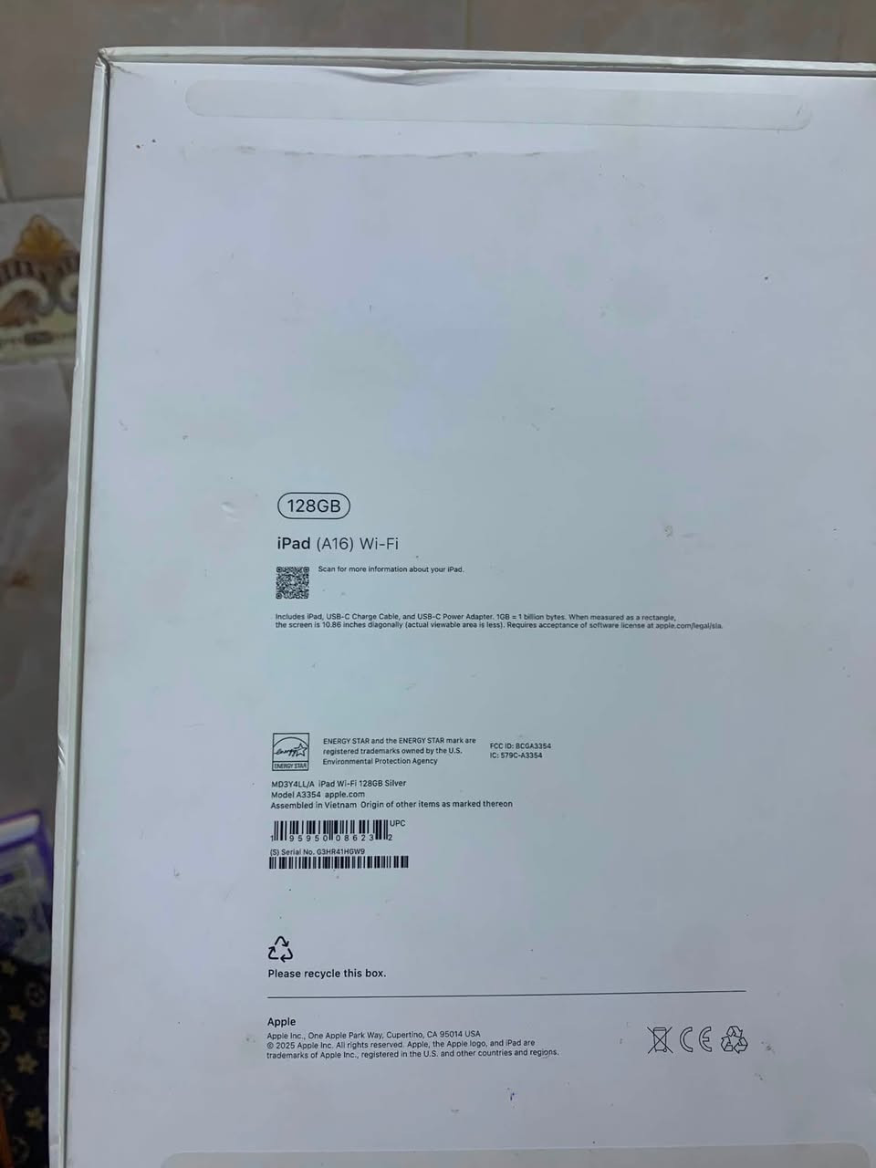 السلام عليكم iPad Apple 11 ذاكره 128 بطاريه ٩٢ جديده بعده الجهاز ومستخدم فقط لغرض الدراسة لون سلفر 
السعر 450 الف وبي مجال قليل مكاني بابل شارع ٨٠ 
***********
