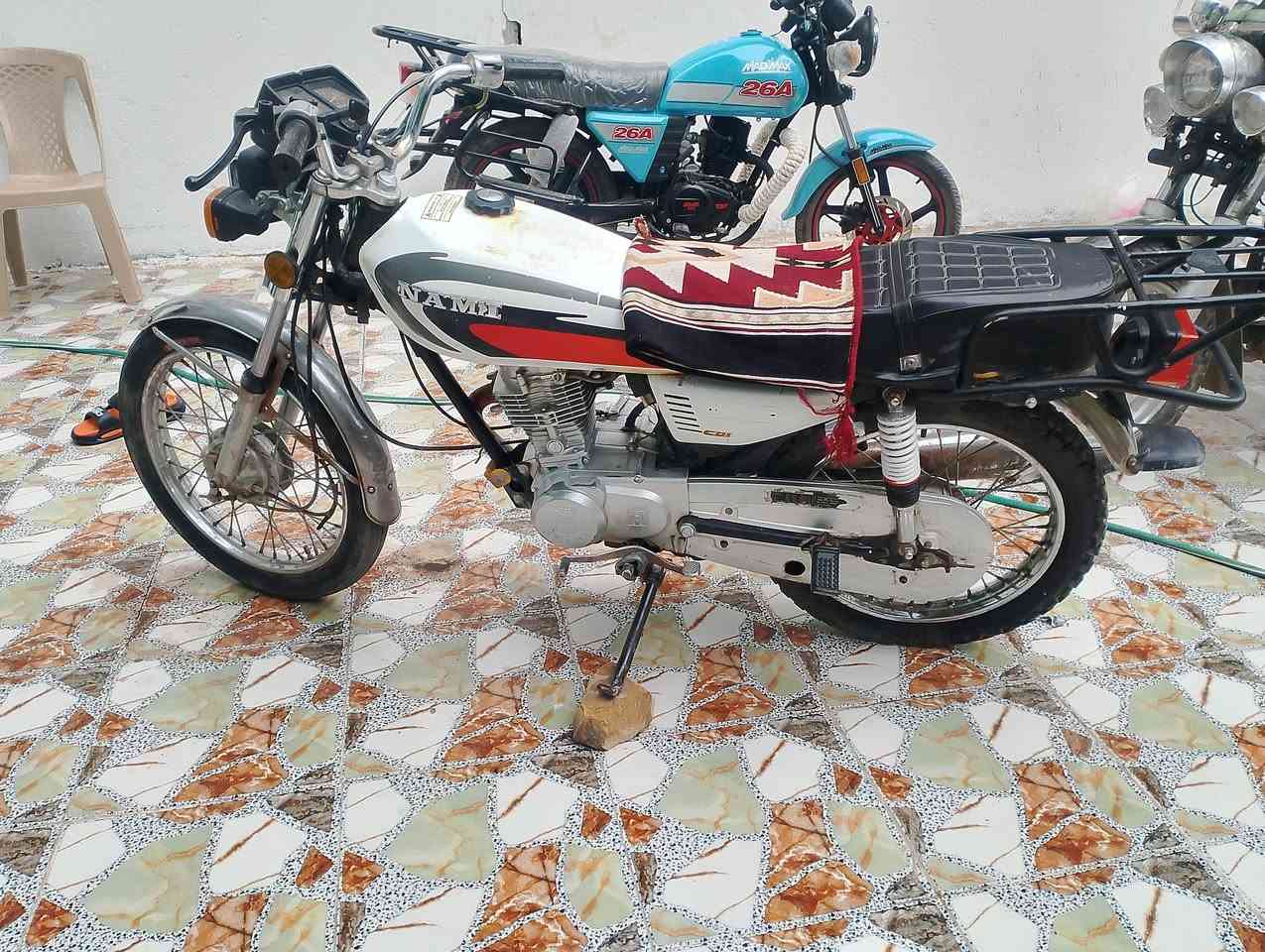 نامة موديل 20024 اوراق بسمي محرك مكفول كهربايات شغالة دراجة نضيفة سعر 500   مكان  قرب صيطرت الاثار
رقم *********** معدك رصيد راسني واساب 😅
