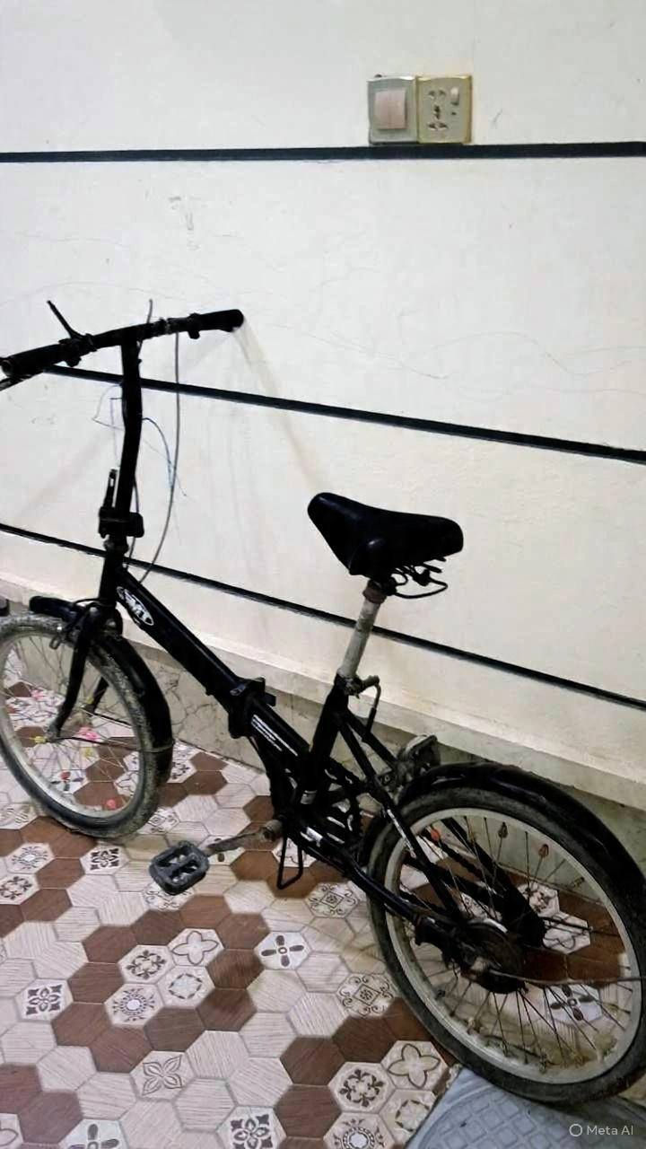 بايسكل للبيع.!
السعر خاص 
الحجم 20 ابو الطبكة 
بايسكل جديد حيل 
الرقم للاتصال 
***********
