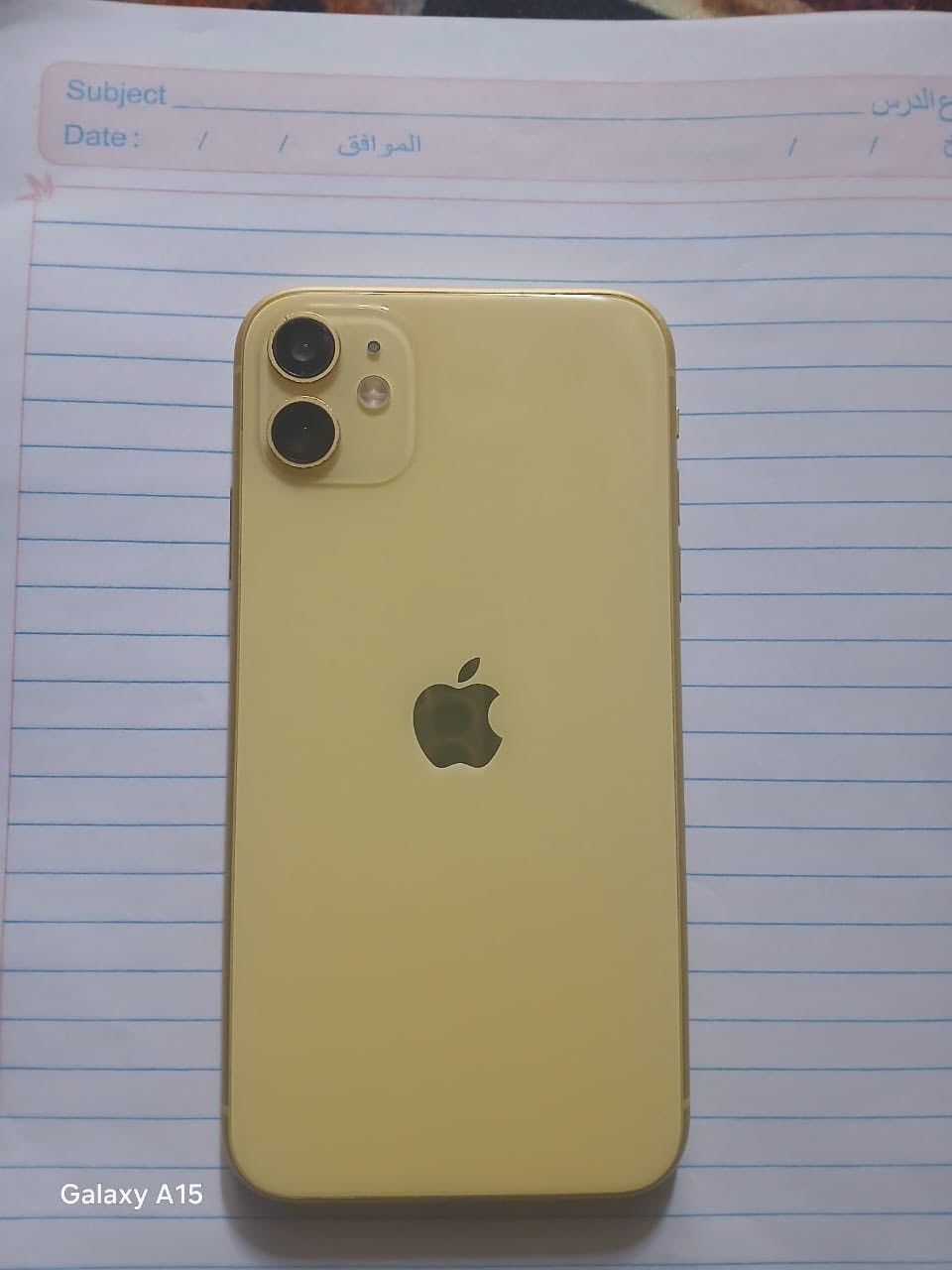 سلام عليكم يوفون ١١ عادي ذاكره ١٢٨ مبدله بس بطاريه فقط جهاز كلش نضيف بطاريته ٧٠ سعر ٢٠٠ قفل مكان بغداد دوره البو عيثة ***********
