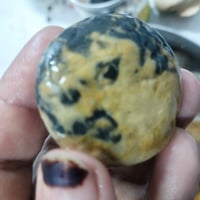 حجر نادر • وجه قديم • مدور قمر