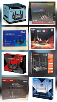 راوتر • راوتر وايفاي 6 • راوتر وايفاي 7 • راوتر اسوس • راوتر ذكاء اصطن...