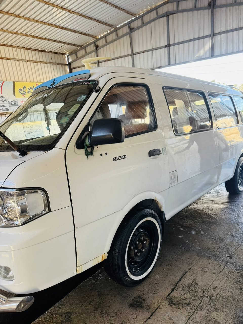 سلام عليكم
كيه برييجو منغولي 14راكب موديل 2005 مكفوله سيارة وحلوه 
تخم تاير ابو الخطه ثانيوم مداور السعر 130وبيهة مجال بسيط 
العنوان السماوة قضاء رميثة 
***********
