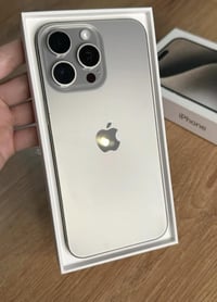 ايفون ١٥ برو ماكس • تيتانيوم • شاشة ماستر