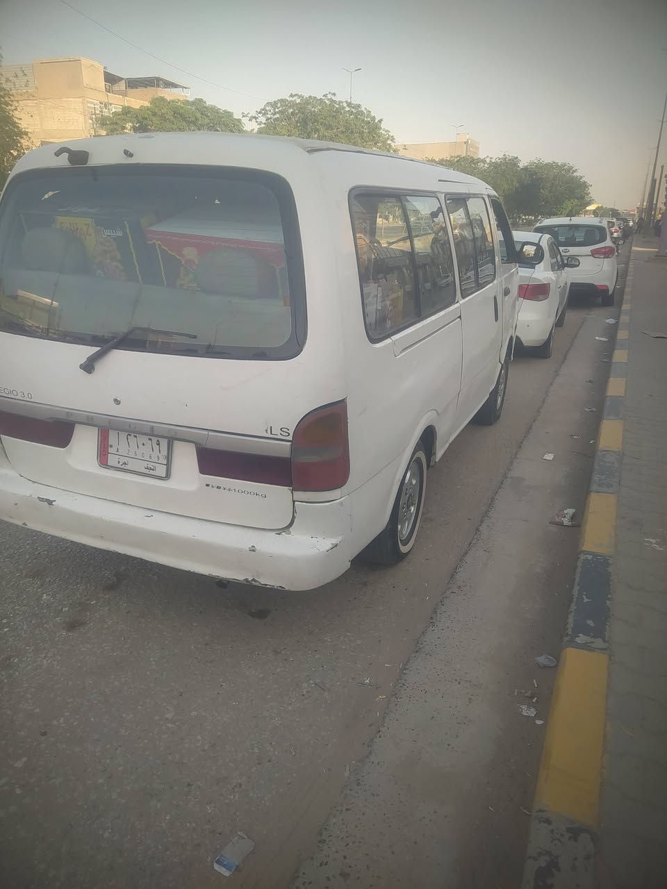 السلام عليكم كيا موديل 2000بسمي رقم نجف السعر 57وبيه مجال المكان نجف مشخاب غير متواجد علنت لتفاصيل اتصل ***********
