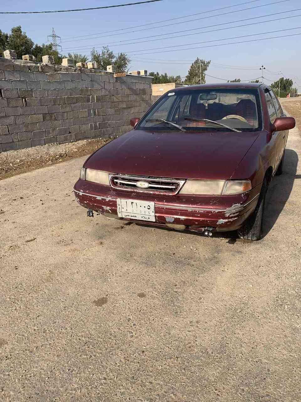 سلام عليكم
كيا سيڤيا للبيع موديل 94 السيارة مشروع وطني بأسمي  كير عادي  كير جديد اني شادة وصدر أمامي خلفي جديد وزوج تايرات جديد  قبل 15 يوم شادهن  المكينة مسكر مكفولة بس بيها خيط دخان الصبح اول ما تشتغل بس 5 دقايق تحمة يروح ما اعرف لاستيك ولف او غير شي بس ما بيها قطرة تنقيص  السيارة جاهزة ترايك وين ما تريد  السعر 29 وبيها مجال للطيبين مكان السياراة كوت على طريق كوت بغداد  التواصل خاص او ***********
