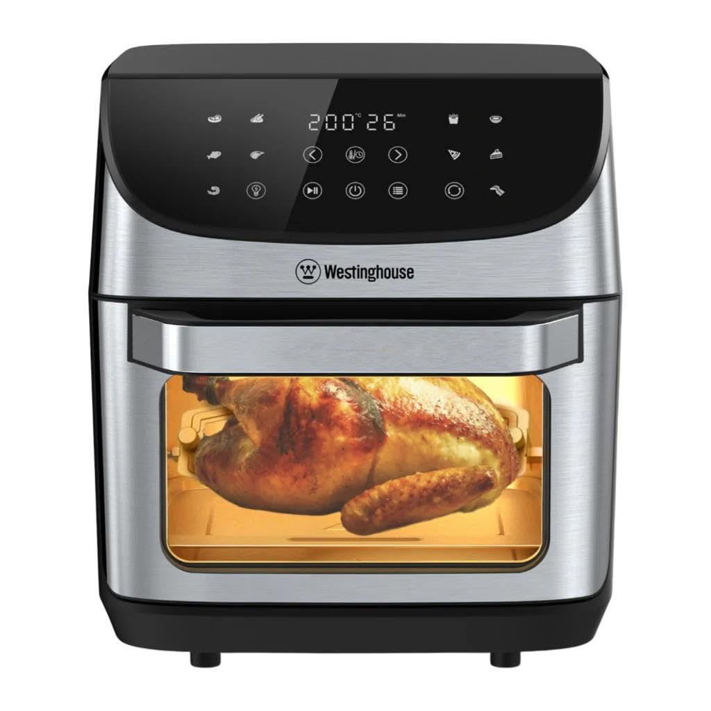 🍗 سعة أكبر... خيارات أكثر! ✨

فرن وقلاية هوائية ديجيتال من Westinghouse الأمريكية 🇺🇸

استمتع بتحضير أشهى الوجبات مع فرن القلاية الهوائية XL بسعة 12 لتر، المصمم ليمنحك أداءً احترافياً ونتائج مقرمشة مع استخدام زيت أقل بنسبة 85%.

✨ المميزات:
• سعة كبيرة 12 لتر (XL).  
• شاشة LED مع لوحة تحكم تعمل باللمس.  
• فرن وقلاية هوائية متعددة الوظائف.  
• مزودة بسيخ دوّار (Rotisserie) لشواء الدجاج الكامل.  
• مثالية للعائلات والعزائم وتحضير كميات كبيرة بسهولة.  
• طعام صحي ولذيذ بقرمشة رائعة مع تقليل الزيت بنسبة 85%.

💰 السعر: 234,000 د.ع فقط

📍 زوروا معرضنا وشاهدوا الجودة عن قرب.  
📞 ***********

#قلاية_هوائية #Westinghouse #كهربائيات #أجهزة_منزلية #الع
