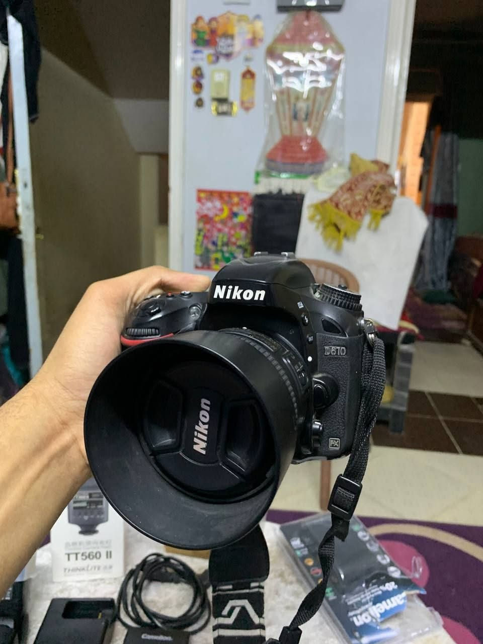 باكدج فل فريم نيكون 610d 
شتر 33k
مع عدسه 50g كسر كسر زيرو بالكرتونه
و2 بطاريه والشاحن 
وحزام الكاميرا 
وشنطه الكاميرا 
وفلاش جودكس 560TT مع التليجر كسر زيرو بالكرتونه 
 وحجاير كامليون اصليه بالشاحن
سعر الباكدج كله 34 الف


**إذا كنت صاحب هذا الإعلان وتريد حذفه لأي سبب، رجاءا أرسل رسالة إلى الدعم الفني**