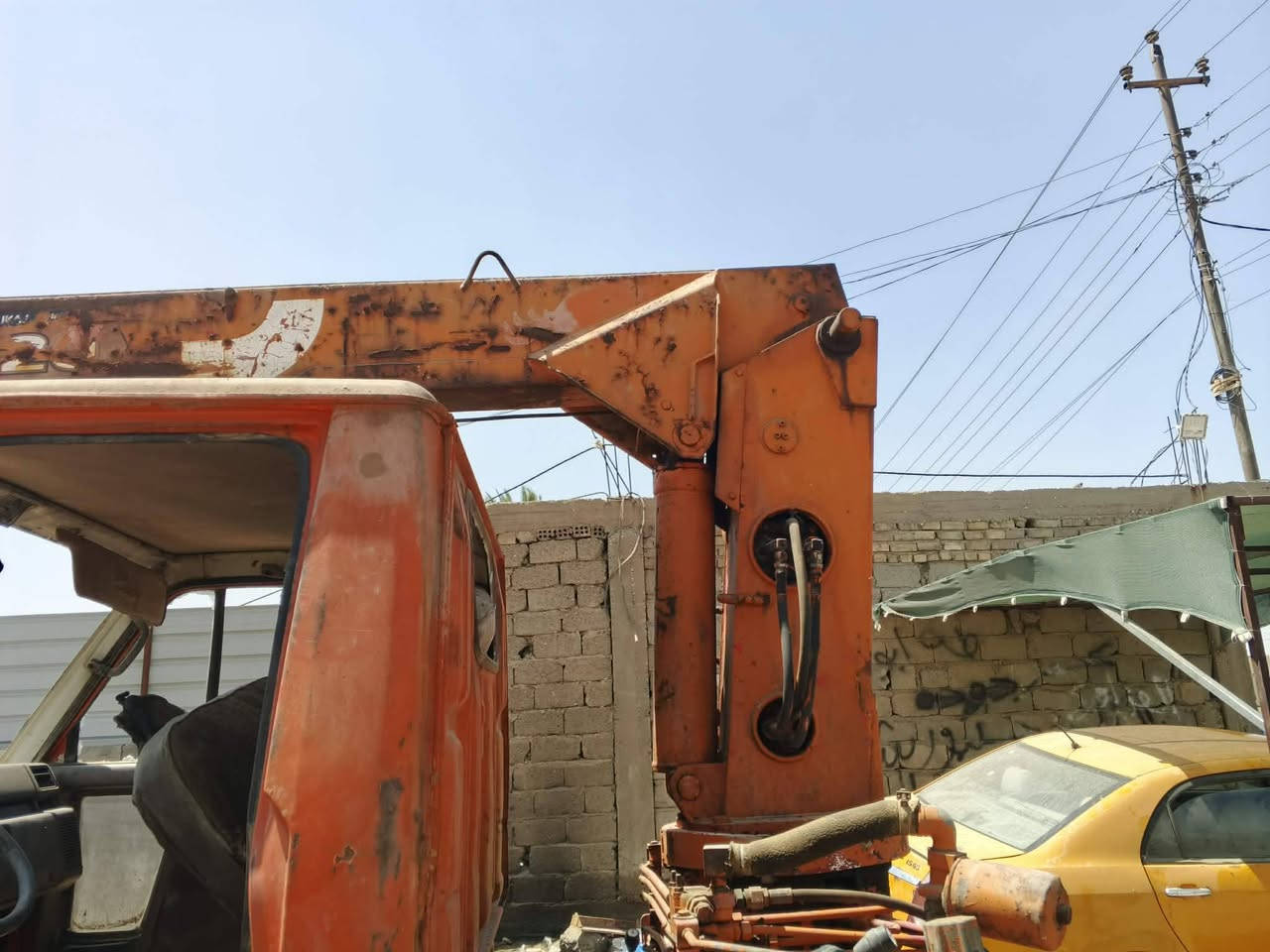 سلام عليكم كرين محرك وكير كنتر جدد رقم ميسان بدون جهاز ب 25 ورقه *********** عنوان بغداد فلكت سلمان باك
