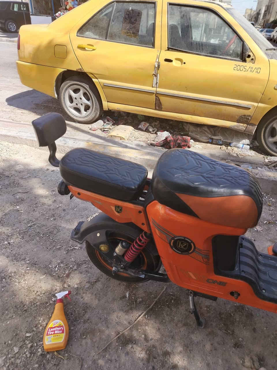 راجه R9 للبيع
دراجه حديده زيرو ماشيه قليل 
بطاريات نقص واحده
تايرات جدد
لون برتقالي 
سعر 550
وبيه مجال.    كلشي بيه شغال 
وبيه بلوتوث 
المكان بفداد، حي جهاد، حمدانيه 
رقم الهاتف واتساب ــ, ***********
