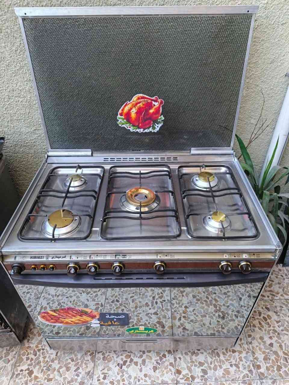 طباخ كريازي استيل مصري خمس عيون افران اوتوماتيك للبيع الاستفسار خاص او رقم *********** وتساب
