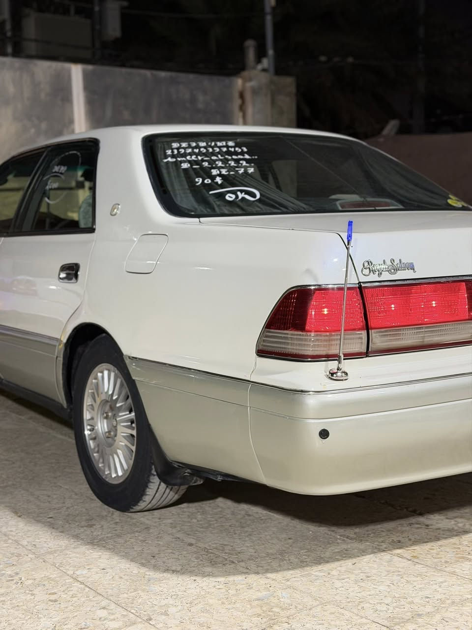 🚘 للبيع: كراون راس الثور موديل 1997 🚘

▫️ اللون أبيض محجل▫️ مكينة 3000 فيشتين▫️ كير جديد مشدود هذا الأسبوع▫️ حدادية خير من الله▫️ تبريد خير من الله▫️ فول بطن عدا الفتحة▫️ السيارة ما ناقصها شيء وجاهزة للاستخدام

🔹 الضرر: تبديل الكفر الخلفي الأيسر في اليابان

🔹 باليابان سونار محمد غدير🔹 رقم بابل مميز🔹 السيارة موجودة بالنجف

💰 السعر 93 وبيه مجال للجادين

📍 المكان: الكوفة - العباسية

للاستفسار اتصل ***********
